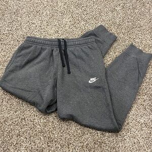 Nike Jogger Sweatpants, Charcoal Gray, men’s M